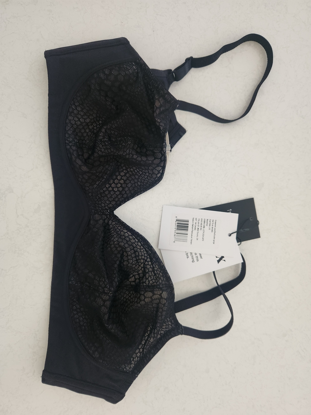 knix Black Lace Underwire Bra